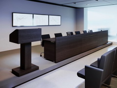 Столы президиума с трибуной для конференц зала