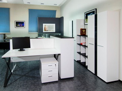 Офисная мебель для персонала в стиле Лофт на стальном каркасе эконом цены