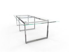 Проект стеклянного стола для перегоров