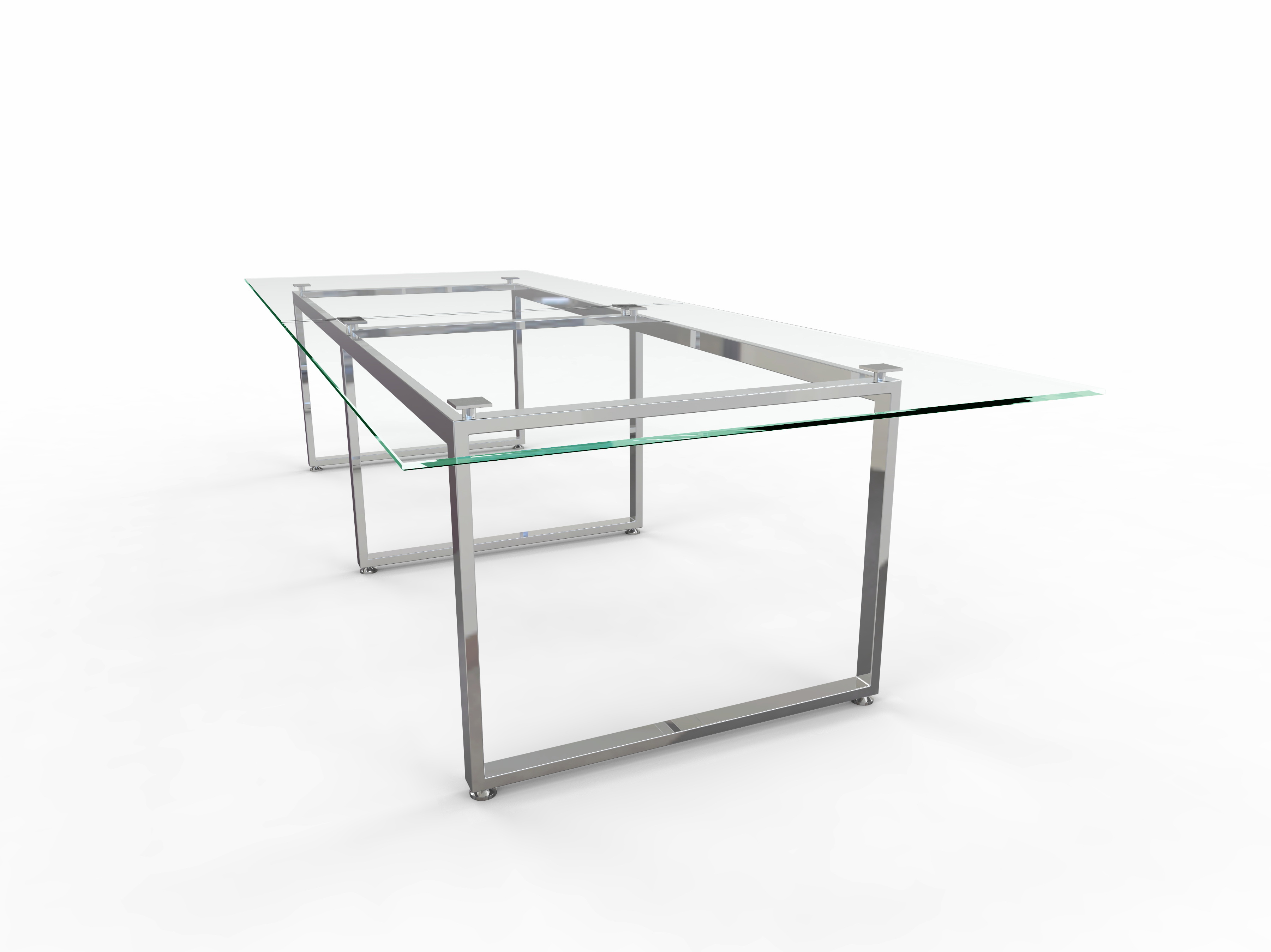 Проект стеклянного стола для перегоров