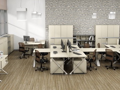 Стол серии лофт с экраном от ЗАО «Пионер» 