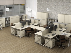 Офисная мебель серии лофт