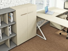 Офисная мебель для персонала в стиле Лофт на стальном каркасе эконом цены