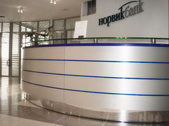Стойка администратора для «Норвик-банка»