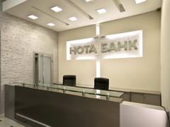 Стойка администратора для «Нота Банка»