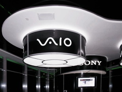 Стойка Sony для магазина техники 
