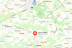 Схема проезда на фабрику ЗАО «Пионер» в дер.Жуковка